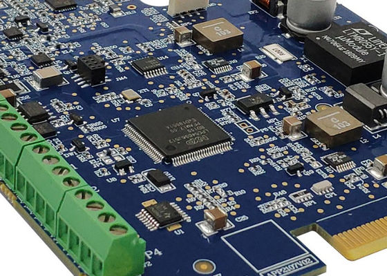FR4 Pcb Assembly Services ، شركات تجميع لوحات الدوائر المطبوعة الإلكترونية Blue Pcba