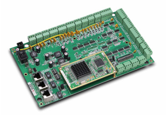 0.5-4 أوقية الوزن المكعب خدمة تجميع PCB متوافقة مع ROHS مع 14 خط SMT